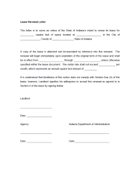 Write legibly or type a letter that clearly states you will not be renewing your lease. Lease Renewal Letter To Landlord Wanew Org