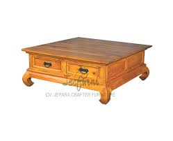 All of our furniture is handmade with only solid grade a teak wood and premium materials. Indonesia Furniture Teak Indoor Coffee Tables And Side Table