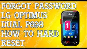 Forgot Password LG Optimus Net Dual How ...