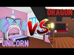 Unicorn Vs Dragon Bedroom Design Ideas Building Hacks Roblox Adopt Me Its Sugarcoffe Adopt Me Room Ideas Adopt Me House Ideas Adopt Me Roblox House Ideas