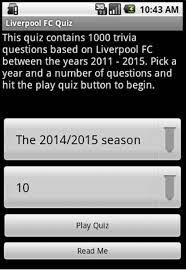If you can ace this general knowledge quiz, you know more t. Quiz About Liverpool Fc For Android Apk Download