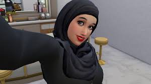 My new teen sim Dewi Johnson