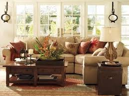 Love The Warm Color Palette Light Colored Walls And Lots Of Windows Keep It Light And Airy Benchwright Cof Home Pottery Barn Living Room Family Living Rooms