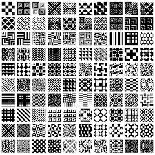Muster definition, to assemble (troops, a ship's crew, etc.), as for battle, display, inspection, orders, or discharge. 100 Geometrische Nahtlose Muster Eingestellt Schwarz Und Weiss Vektor Hintergrunde Sammlung Geometric Pattern Art Geometric Pattern Design Zentangle Patterns