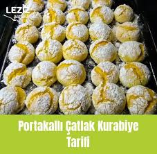 Portakalli Catlak Kurabiye Tarifi Leziz Yemeklerim Yemek Tarifi Leziz Yemek Yemek Yemek Tarifleri