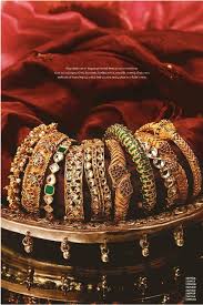 Tanishq Wedding Bridal Jewelry From Around India Tanishq Jewellery Gemstone Bangle Bridal Jewelry
