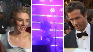 Ryan reynolds is a 44 year old canadian actor. Scarlett Johansson And Ryan Reynolds Reunite At Radiohead Concert Youtube