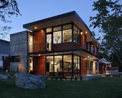 Metal siding is an increasingly popular options for residential and commercial buildings. Modern Industrial Home Plans Novocom Top