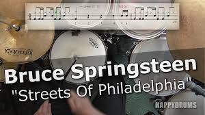 Read or print original streets of philadelphia lyrics 2021 updated! Tutorial Bruce Springsteen Streets Of Philadelphia Happydrums