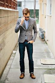 Gray Sport Coat Jeans Business Casual Men Business Casual Attire Grey Sport Coat
