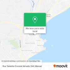 Como chegar até Rua Tenente-Coronel Amado 264 em Centro de ônibus?