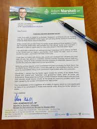 Download adam marshall songs, singles and albums on mp3. My Letter To The Queensland Premier Adam Marshall Mp Facebook