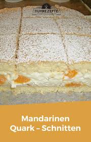 Zutaten 3 Ei Er 3 El Wasser Heisses 150 G Zucker 1 Pck Vanillinzucker 100 G Mehl 1 Tl Ge Mandarinen Quark Kuchen Mandarinen Quark Butterkuchen Rezept