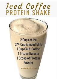 Iced Coffee Protein Shake Recipe Yummly Recipe Iced Coffee Protein Shake Recipe Protein Shake Recipes Shake Recipes