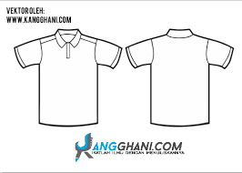 Vector desain kemeja baju lapangan anggur hitam via gasinglab.com. Template Desain Kaos Polos Depan Belakang Corel Draw Kaos Desain Polo