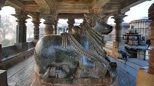 India - Karnataka - Halebid - Hoysaleswara Temple - Nandi … | Flickr