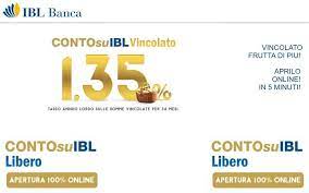 Con il servizio internet banking di ibl è possibile gestire il proprio conto online senza spese: Ibl Conto Deposito Rendimento Costi Convenienza Opinioni