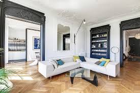 Un Appartement Haussmannien Moderne Et Design Architecte Interieur Appartement Haussmannien