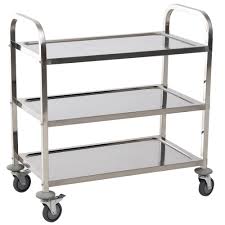 Maybe you would like to learn more about one of these? Homcom 33 3 Tier Kitchen Island Trolley Medical Treatment Laboratory Equipment Carts Stainless Steel Rollingï¾  Wheeled Storage Utility Serving Cart Aosom Canada