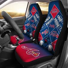 Pride Flag Atlanta Braves Car Seat Covers Best Funny Store