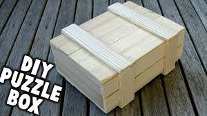 The entire cube is comprised of 13 separate sections that the user. Diy Puzzle Box Can You Open It Youtube