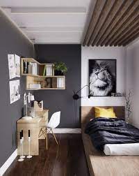 30 Comfortable Bedroom Ideas For Your Tiny Apartment Bedroom Bedroomdecor Bedroomdecorideas Ide Kamar Tidur Desain Interior Ide Dekorasi Rumah