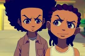 Download free Huey Freeman Brown Minimalist Wallpaper