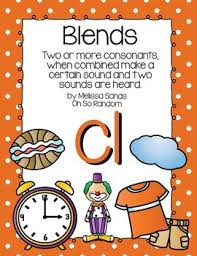 Blends Anchor Chart Worksheets Teaching Resources Tpt