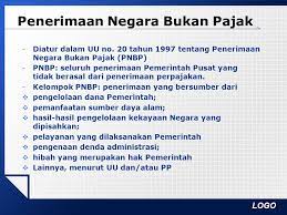 Indikator perhitungan penerimaan perpajakan pajak merupakan iuran kepada negara yang dapat dipaksakan kepada wajib pajak. Penerimaan Pemerintah Ppt Download