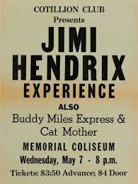 Jimi Hendrix 1969 Tuscaloosa Music Concert Posters Vintage Music Posters Vintage Concert Posters