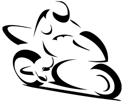 stickers motard moto stylise sport moto dessin moto les arts pochoir