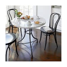 French Kitchen Round Bistro Table Reviews Crate And Barrel In 2020 Bistro Table Marble Bistro Table Patio Furnishings