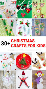30 Easy Christmas Crafts For Kids Childrens Christmas Crafts Easy Christmas Crafts Christmas Crafts