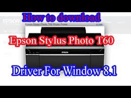 However, searching drivers for epson stylus photo t60 printer on epson home page is complicated, because have so more types of epson drivers for many different types of products: Driver Epson Stylus Photo T60 Printer Windows 7 Download