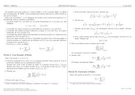 First, using euler's formula, we can count the number of faces a solution to the utilities problem must have. Partie I Une Formule D Euler Partie Ii Constante D Euler