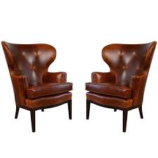 early wingback chairs by edward wormley for dunbar circa 1940s 1stdibs com wingback chair chair modern wingback chairs