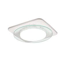 Exhaust fans with integrated lighting are very practical when the bathroom is small. Reviews For Broan Nutone Lunaura Round Panel Decorative White 110 Cfm Bathroom Exhaust Fan With Light And Blue Led Night Light Energy Star Qtnleda The Home Depot