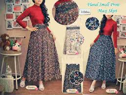 Maybe you would like to learn more about one of these? Rok Panjang Rayon Print Bunga Butik Jingga
