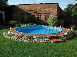 Petite Piscine Above Ground Pool Landscaping Backyard Pool Landscaping Backyard Pool