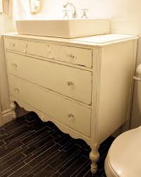 How to turn a dresser into a bathroom vanity. Dresser Transformations Addicted 2 Decorating