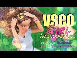 Diy How To Make 5 Easy Vsco Girl Miniature Accessories Chapstick Scrunchies More Youtube Barbie Dolls Diy My Froggy Stuff Diy Barbie Clothes
