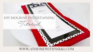 How to design and print your own menus. Diy Holiday 2017 Tutorial How To Make Menu Cards For Your Holiday Table Youtube