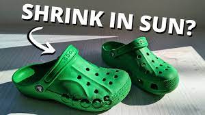 Do Crocs Shrink In The Sun? - YouTube