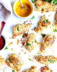 A delicious chicken finger food that is filling and excellent for picky toddlers who would love to have something unique every time. Healthy Baked Chicken Tenders Suburban Simplicity