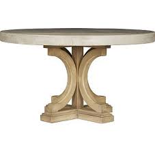 Havertys Lakeview Round Concrete Dining Table V 2020 G Derevyannye Stoly Derevyannyj Stol Mebel