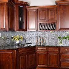 Beautifully Stained Cabinets For A High End Look Beautiful Kitchen Cabinets New Kitchen Cabinets Cherry Cabinets Kitchen
