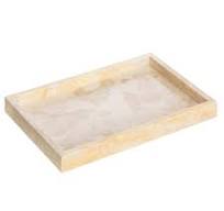 Amazon.com: Navaris Travertine Decorative Tray - Durable ...