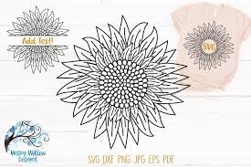 Sunflower Intricate Svg Cut File For Cricut Silhouette Sunflower Mandala Svg Clip Art Art Collectibles Kromasol Com