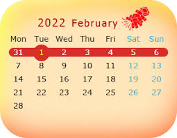 Check spelling or type a new query. Chinese New Year 2022 Dates February 1 Cny Calendar 1930 2030