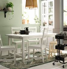 Nordviken Ausziehtisch Weiss 152 223x95 Cm Ikea Osterreich Dining Room Table Set Wood Dining Table Ikea Dining Room